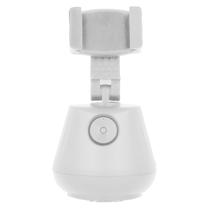 Suport ContentFlow Creator 360, Rotire 360 de Grade, Tehnologie Avansata, Perfecta pentru Creatorii de Continut, Urmarire Faciala, Continut de Calitate, Universal, Ajustare Automata a Unghiurilor, Miscare Fluida, Materiale de Inalta Calitate, Alb