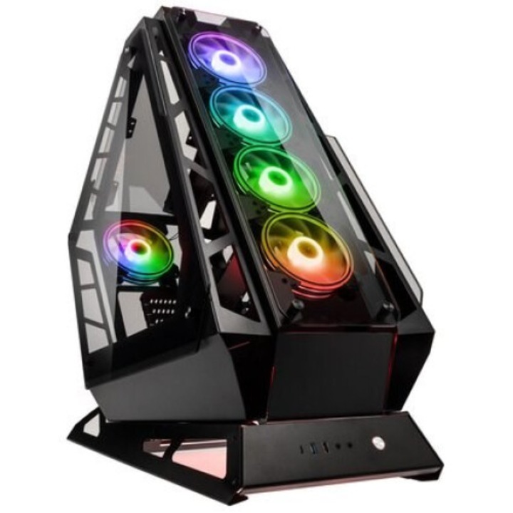 Kolink Big Chungus UNIT Edition ARGB PC tok, fekete, Full Tower, 7 bővítőhely, 668x336x651mm