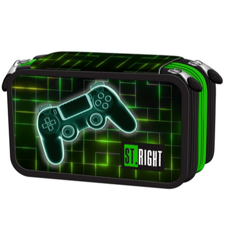 St.Right - Neon Pad felszerelt 3 emeletes tolltartó (681776)