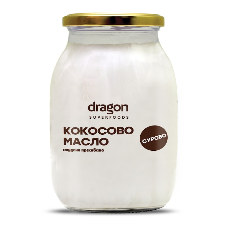 Кокосово масло Dragon Superfoods, extra virgin, 1L