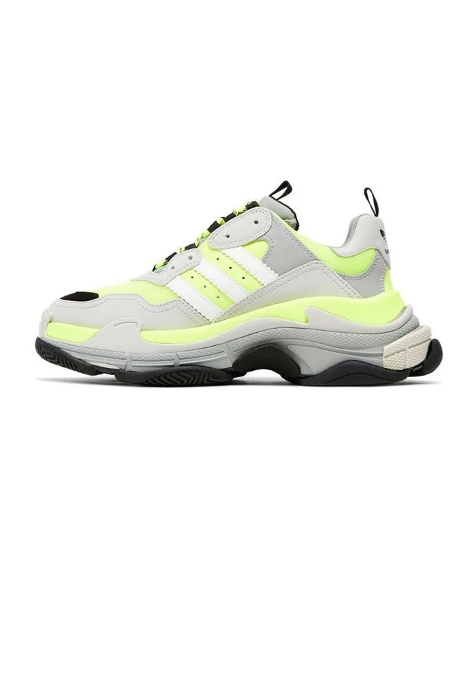 Pantofii adidas originals x Balenciaga Triple S 43 EU Gri | Galben