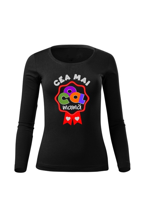Bluza Ziua Mamei Cool, Negru
