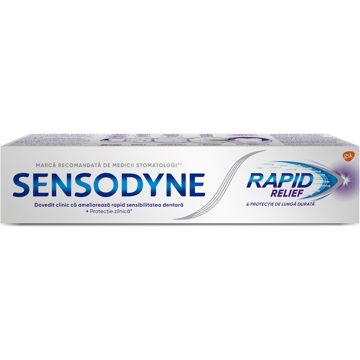 Паста за зъби Sensodyne Rapid Relief, 75 мл