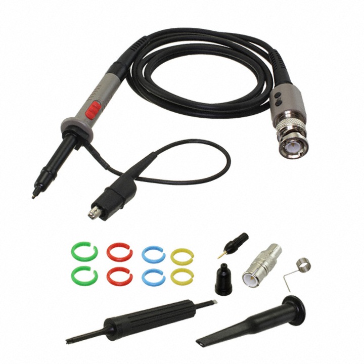 Sonda pentru osciloscop, pasiva, pentru Testare de Inalta Precizie,350MHz, 10:1, 1,2m, Gri