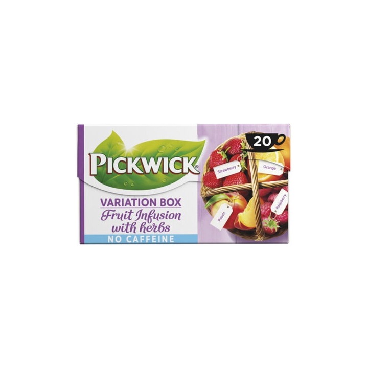 Ceai Pickwick Fruit Fusion - Asortate - 4 X 5 X 1,5 Gr./pachet