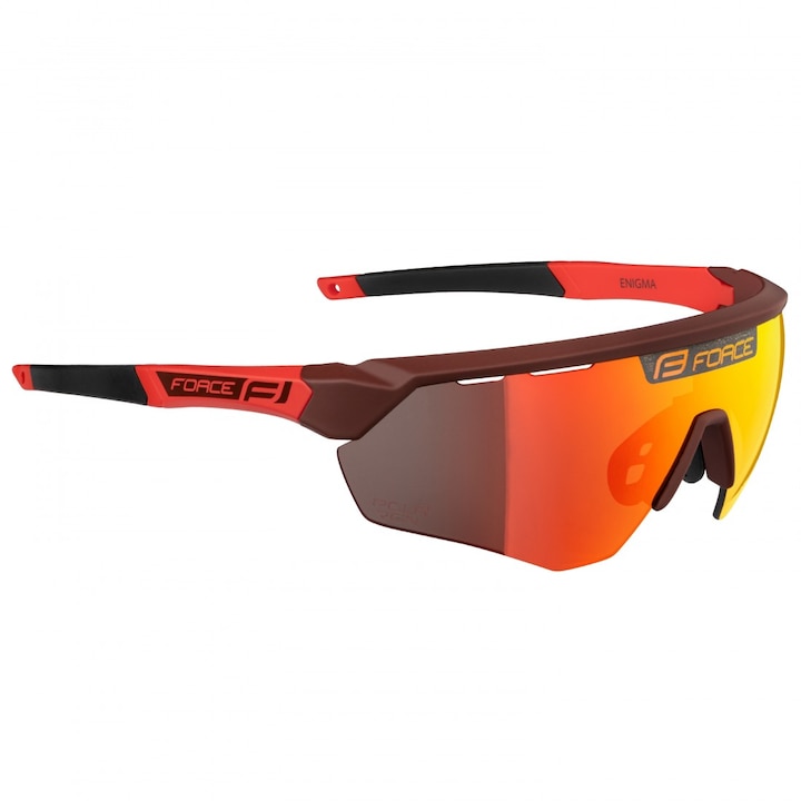 Ochelari Force Enigma Rosii, lentile rosii polarizate