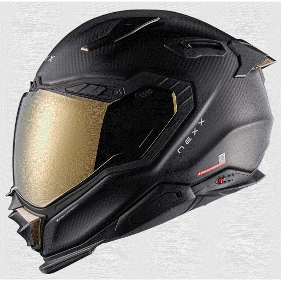 Casca NEXX X.WST3 ZERO PRO CARBON GOLD MATT, L - eMAG.ro