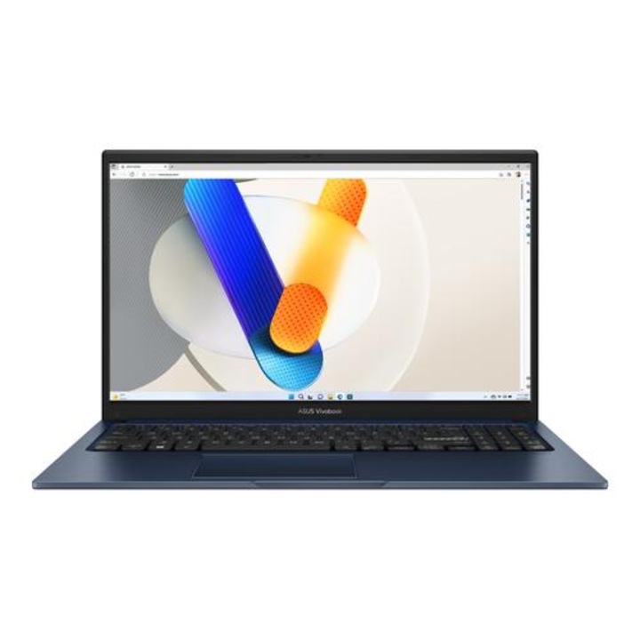 Laptop, Asus Vivobook X1504VA-BQ1647, Intel Core i5-1334U 1,3 GHz (cache de 12 MB, pana la 4,6 GHz, 10 nuclee, 12 T