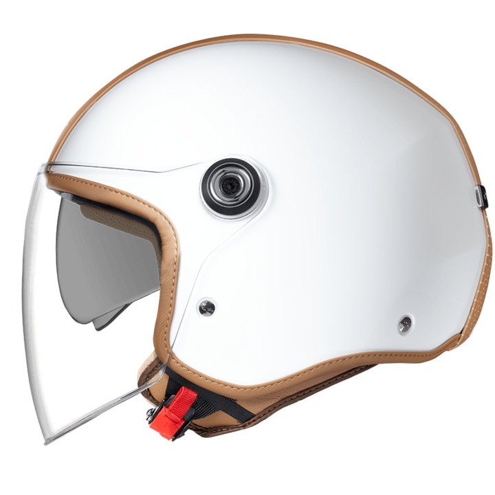 Casca pentru scuter NEXX Y.10 MIDTOWN WHITE CAMEL, S