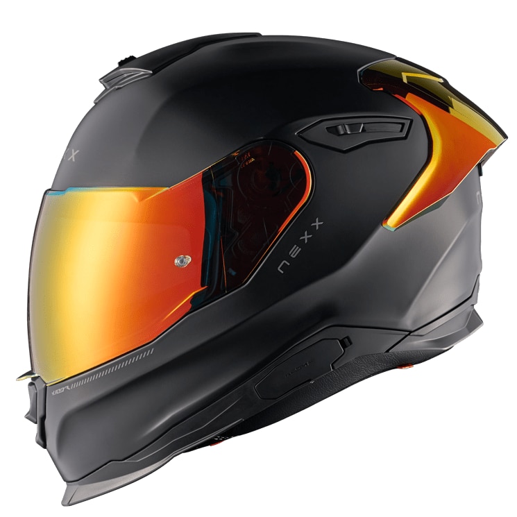 Casca NEXX Y100R SUBSONIC BLACK RED MATT, S - eMAG.ro