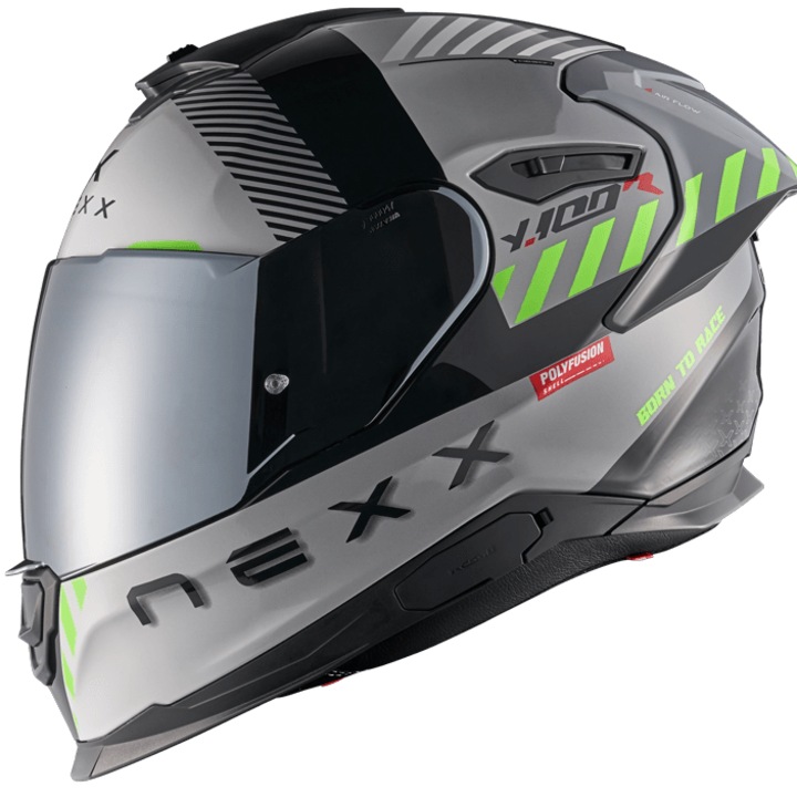 Casca NEXX Y100R FADE GRAY BLACK, M