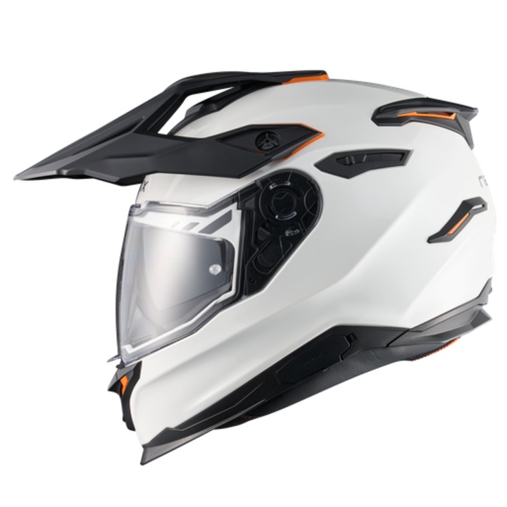 Casca Advencer NEXX Y.TRAVL PLAIN WHITE, XL