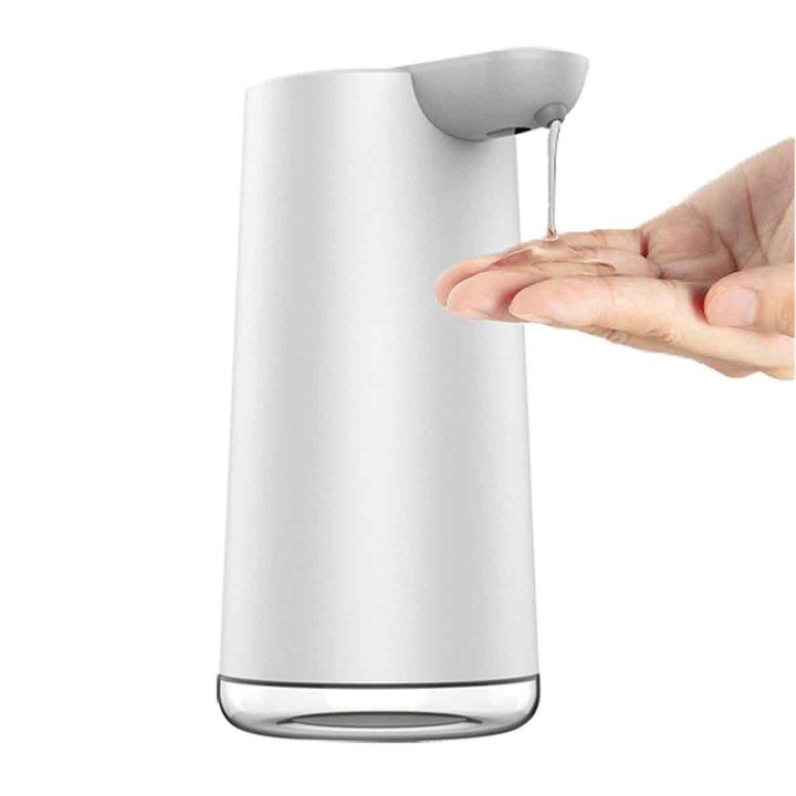 Szappanadagoló automata, 350ml, érintésmentes típus, fürdőszobába és konyhába