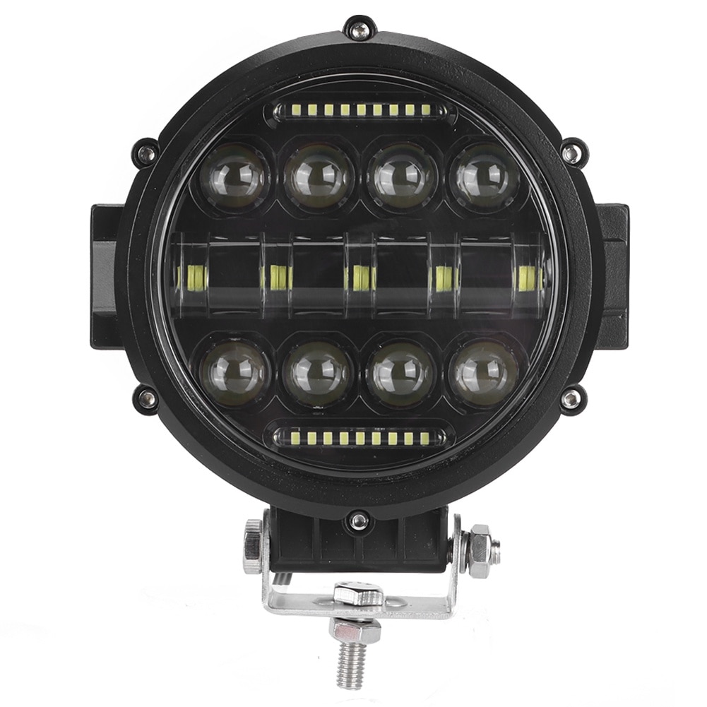 Faruri LED 7 inch, IP67, 69W, 3000K, set - eMAG.ro