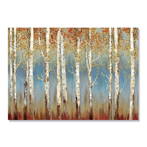 Tablou Canvas - Natura, Padure, Mesteacan, 75 x 100 cm