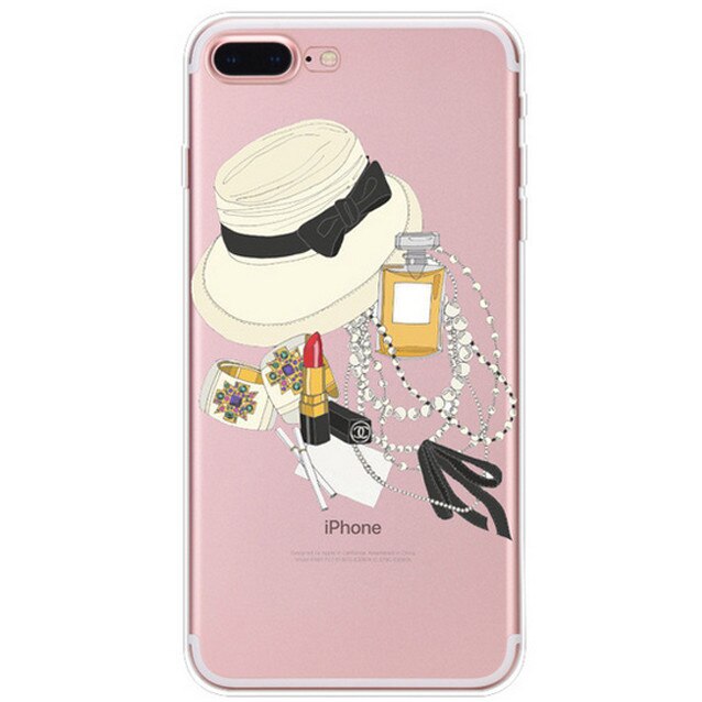 Husa telefon Iphone 7 ofera protectie Silicon Moale Ultrasubtire - Pretty Girl