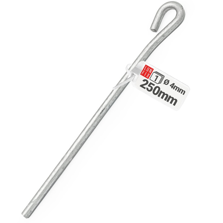 Стоманен фиксиращ прът, Lun Fix, 25 см