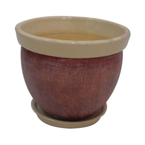 Giveci din ceramica pentru flori cu suport 6124