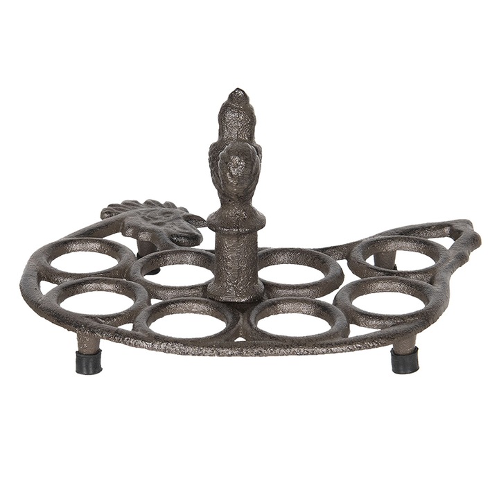 Suport oua fier maro 21x16x12 cm