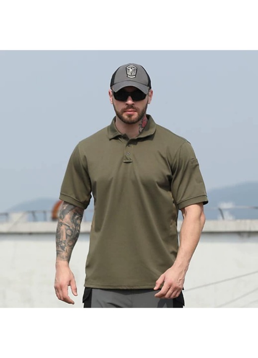 Hawk taktikai póló, Olívazöld