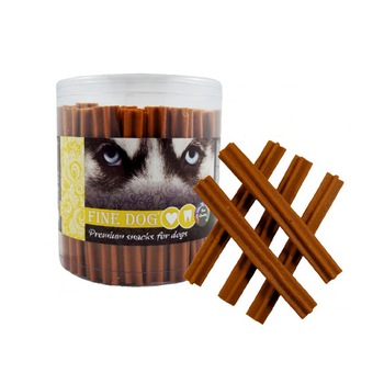 Recompensa pentru caini Fine Dog, Bacon, 50x12.5 cm Recompensa pentru caini Fine Dog, Bacon, 50x12.5 cm