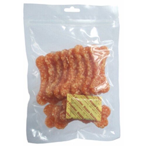 Recompense pentru caini Magnum, Os cu Pui si Orez, 250g