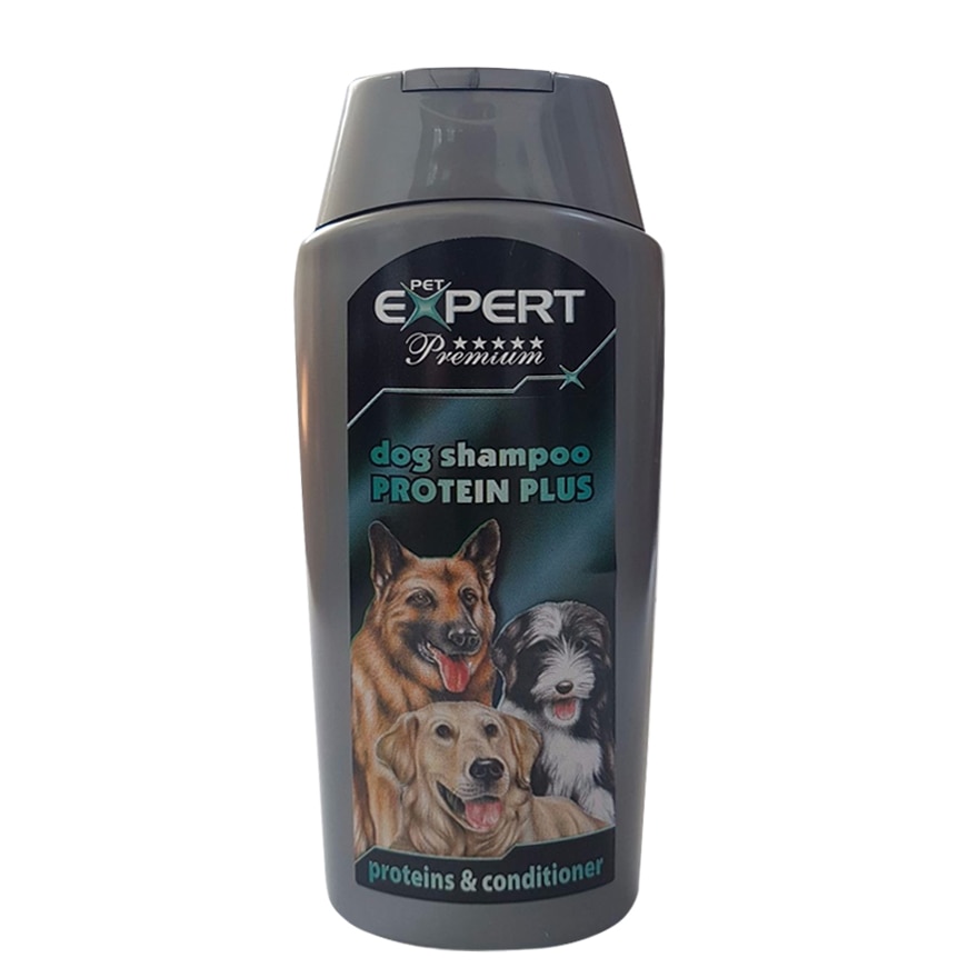 Sampon pentru caini Pet Expert cu Proteine si Balsam, 300 ml