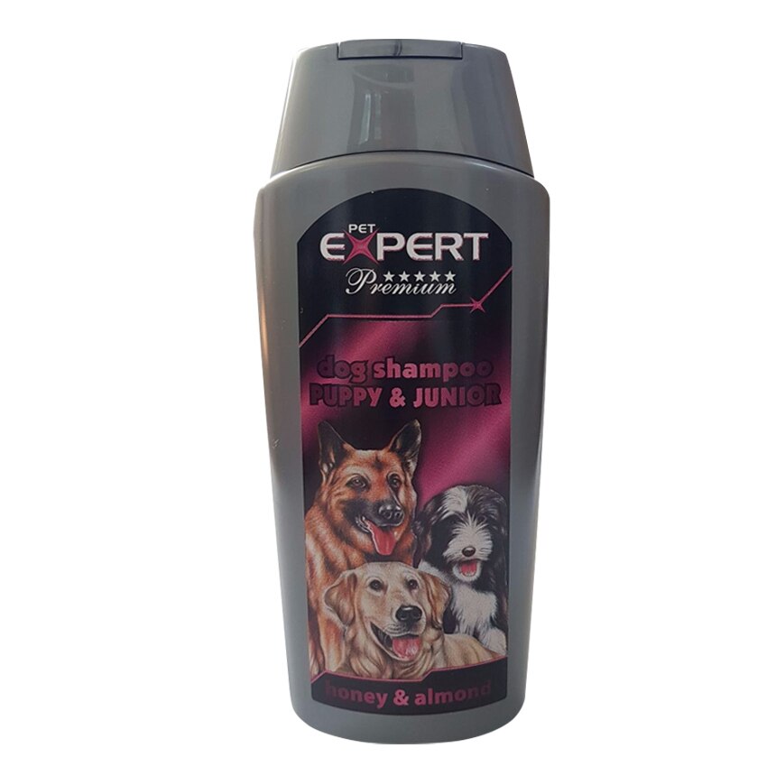 Sampon pentru caini Pet Expert, Junior, Miere si Migdale, 300 ml