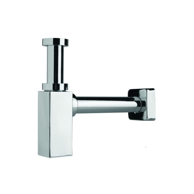 Sifon patrat 5/4, cromat, Plastbrno