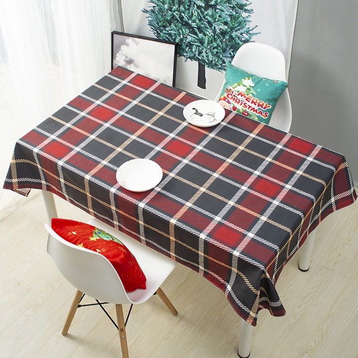 Asztalterítő, Enforose, többszínű, 140x180cm, 1 db-os készlet