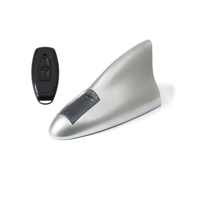 Lampa de avertizare solara cu LED 18, moduri multiple, montare magnetica, dimensiuni 17x8.5x8cm, pentru masini, camioane si SUV-uri