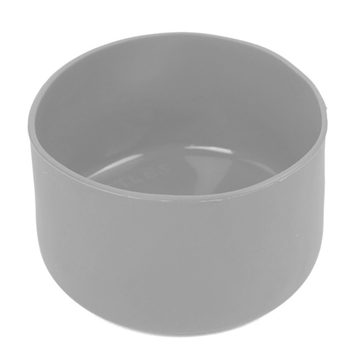 Силиконова термозащита, 12/24 oz, сива, за чаши Stanley/Quencher, 7.5x4.5 см