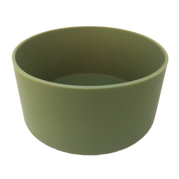 Силиконова термозащита, за чаши Stanley/Quencher 12/24Oz, 7.5x4.5см, зелена