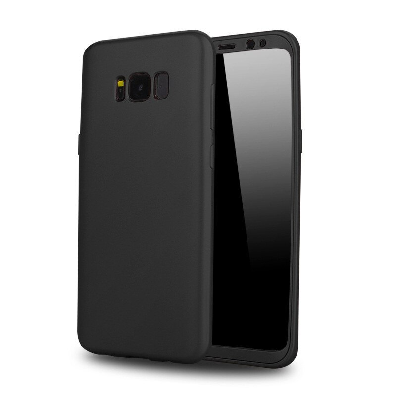 Husa de protectie 360, Mad, pentru Samsung Galaxy S8, Negru