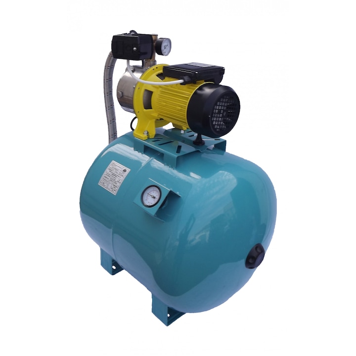 Хидрофор Maxima JY1000 / 100, мощност 1,1kW, резервоар за 100L с манометър