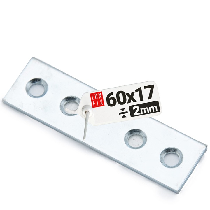 Placuta Lun Fix, 60x17x2mm, 4 gauri