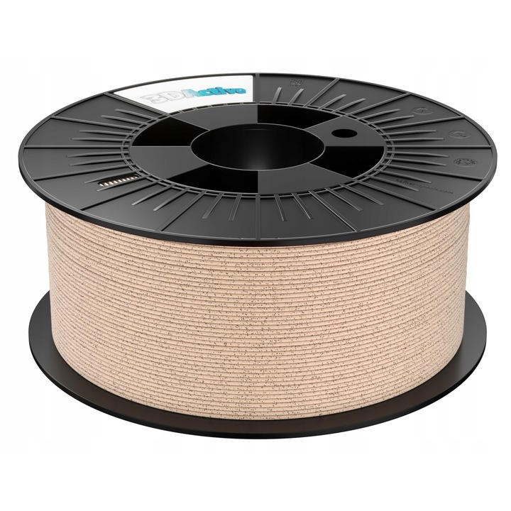 Филамент за 3D принтер, 3DACTIVE PET-G 1.75 mm, 1100 g, Бежов с мраморна шарка