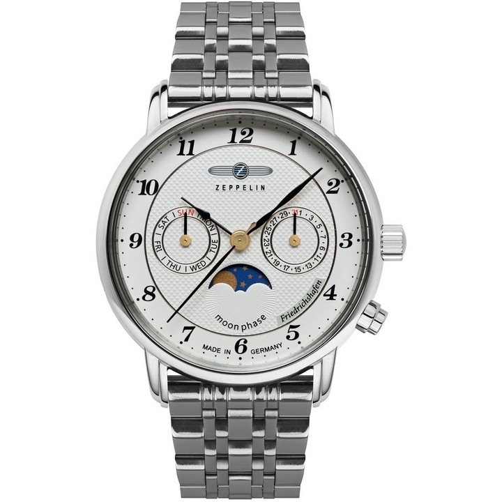 Zeppelin női ezüst kvarcóra, Ronda 706.1