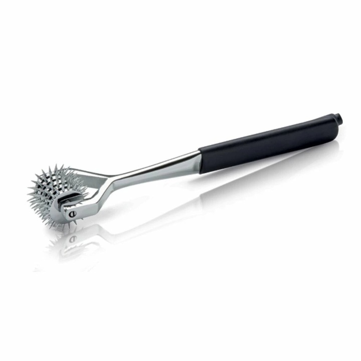 Accesoriu BDSM, Mystim, otel, argintiu/negru