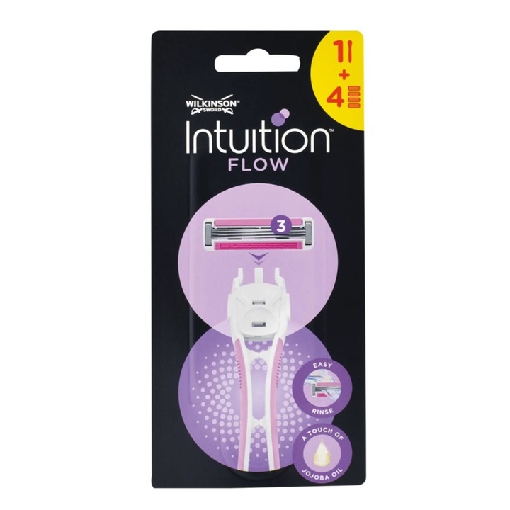 Wilkinson Intuition Flow borotvakészlet, 5 db, ergonomikus, hidratáló csíkokkal,