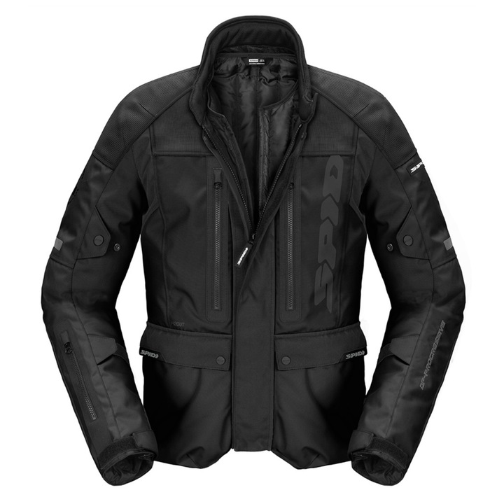 Geaca moto din textil SPIDI TRAVELER 3 EVO BLACK, 56/XXL