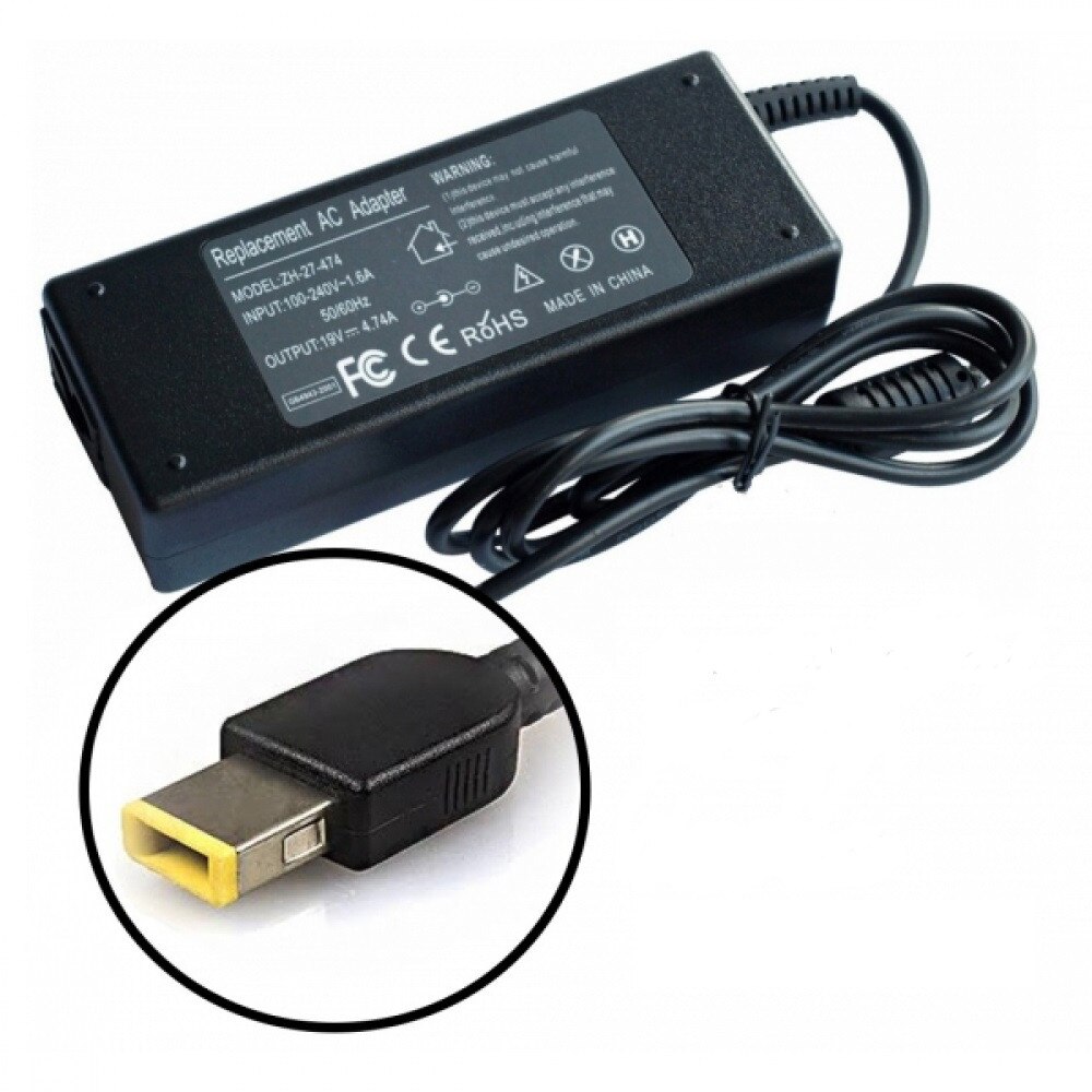 Incarcator pentru laptop Lenovo ZH 220V/90W Connector Square 20V