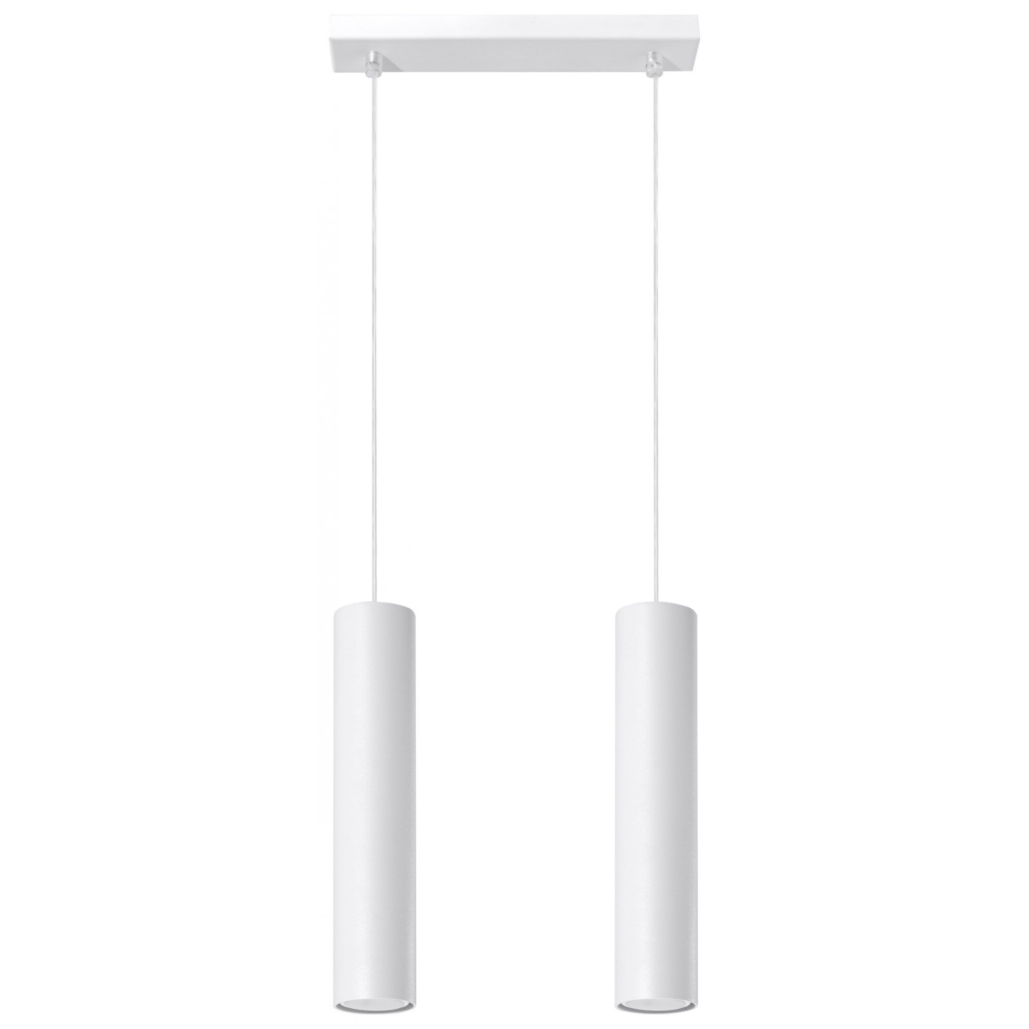 Lustra Lagos 2 Sollux Lighting, GU10, Loft Design, Alb