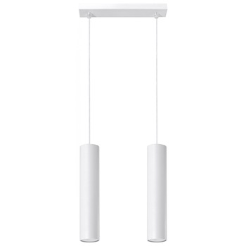 Lustra Lagos 2 Sollux Lighting, GU10, Loft Design, Alb Lustra Lagos 2 Sollux Lighting, GU10, Loft Design, Alb