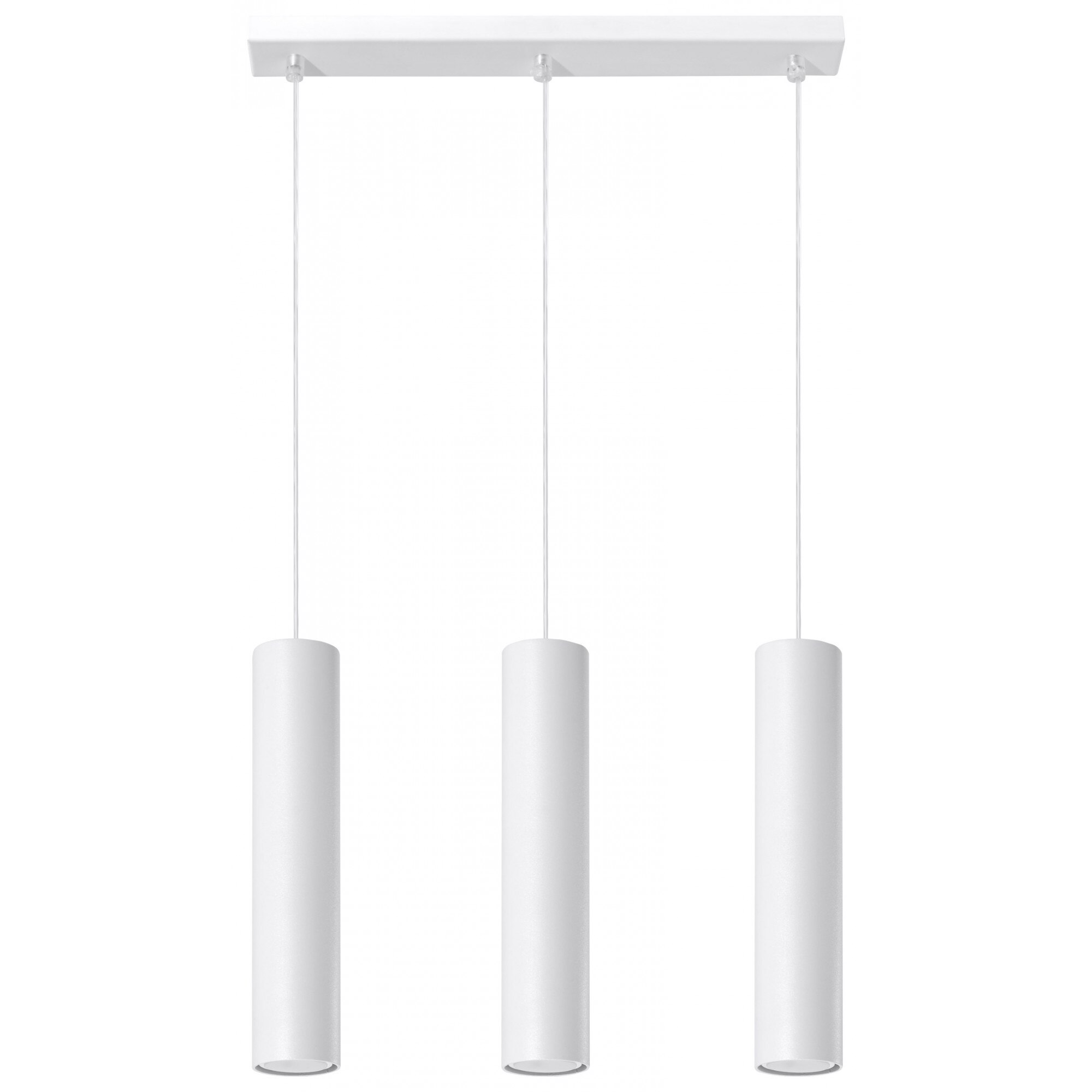 Lustra Lagos 3 Sollux Lighting, GU10, Modern Design, Alb