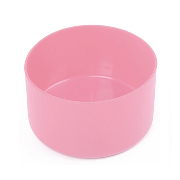 Protectie termica pentru cana termos, silicon, Pentru Quencher/Stanley 12/24Oz, roz deschis, 7.5x4.5cm, set 1 buc