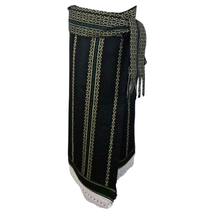 Catrinta traditionala CPC negru/verde