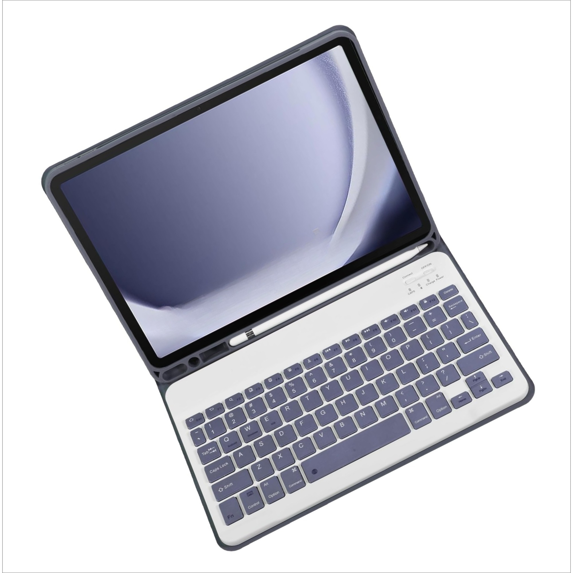 Husa pentru iPad 10.9 2022 10 Gen, Mov, Disipare a caldurii, magnetica, anti-uzura, anti-cadere, anti-amprenta, cu tastatura