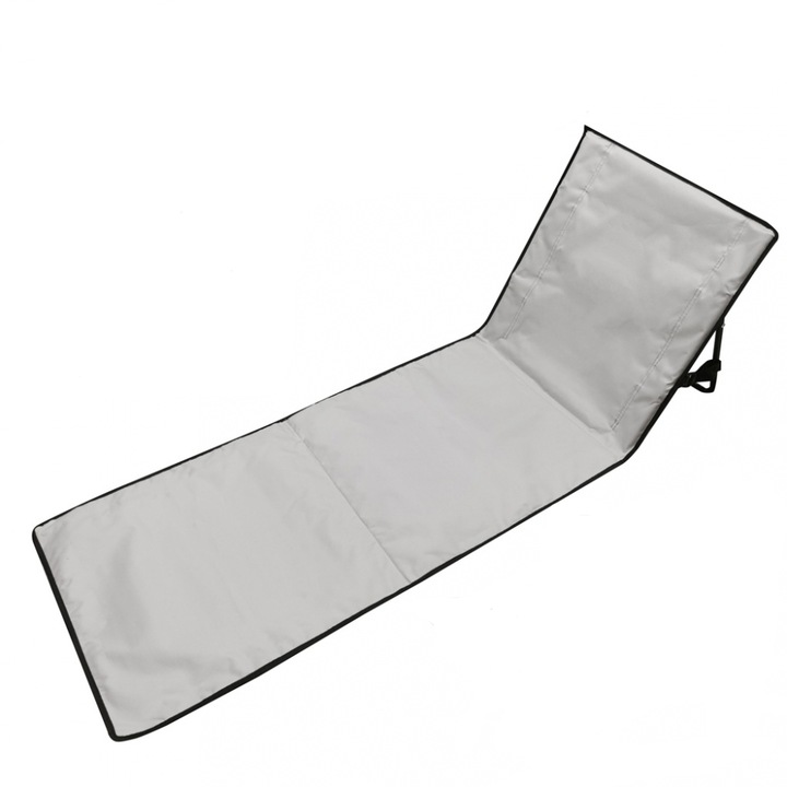Összecsukható strandszék 150x47x48cm szürke