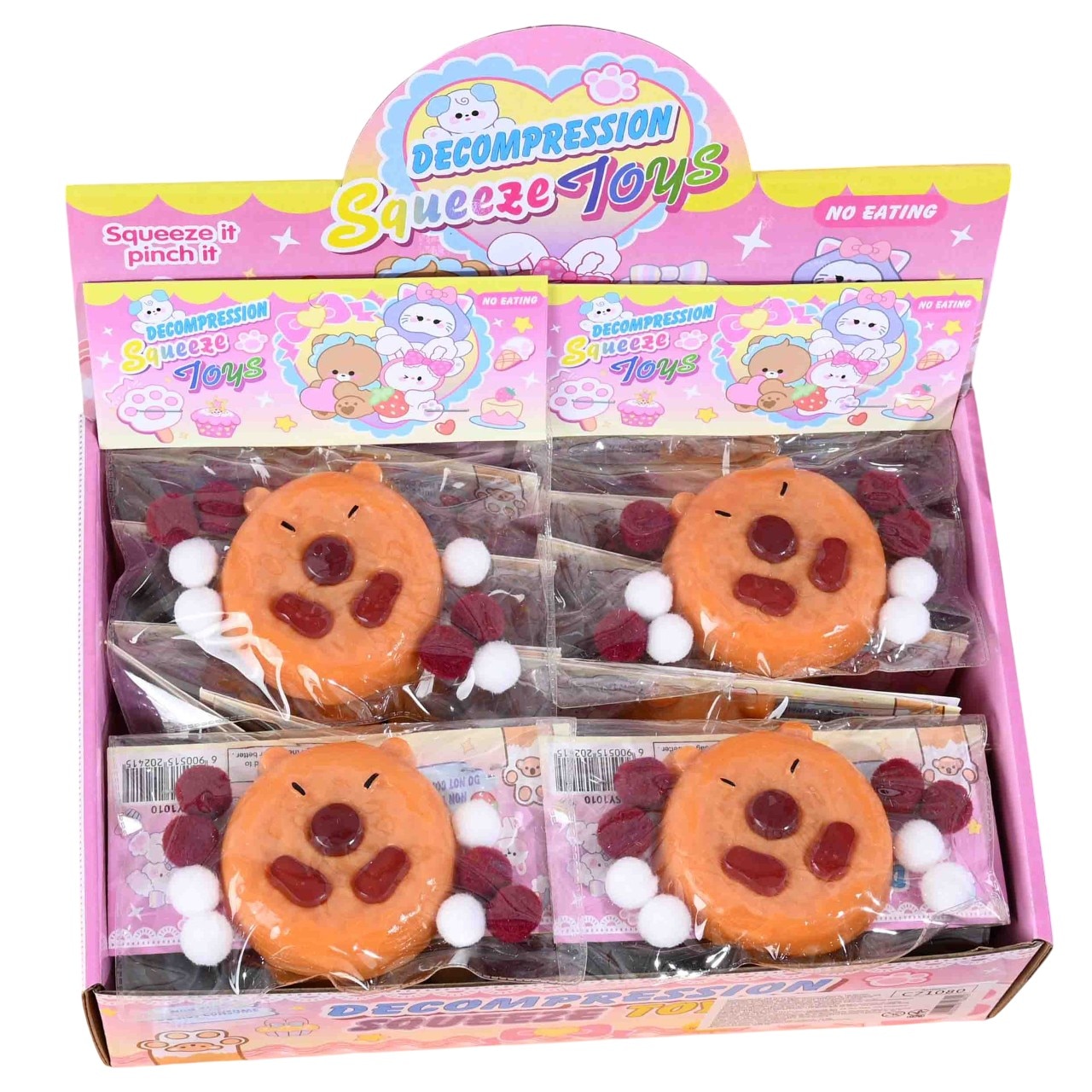 Set 12 Jucarii Antistres Squishy, toolsy, cu Revenire Lenta, Forma
